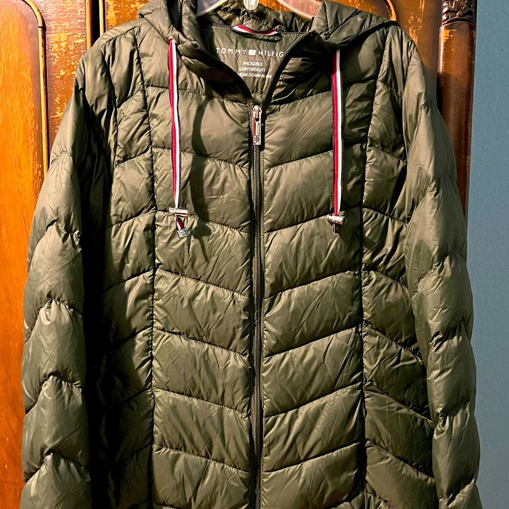 Tommy Hilfiger long puffer jacket
